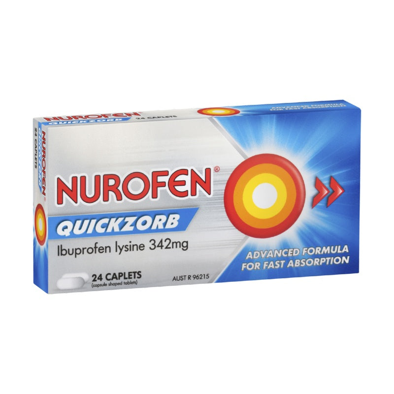 Nurofen Quickzorb 24 Capsules (Limit 3)
