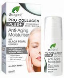 Dr. Organic Pro Collagen+ Anti-Aging Moisturiser with Black Pearl Complex 50ml