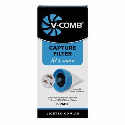 Licetec V Comb A1 Capture Filter 6pk