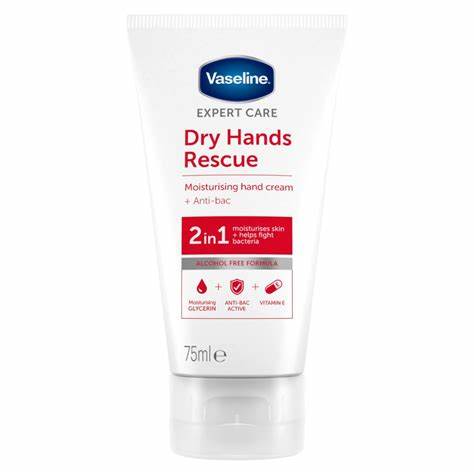 VASELINE Dry Hands Rescue Hand Cream 75ml