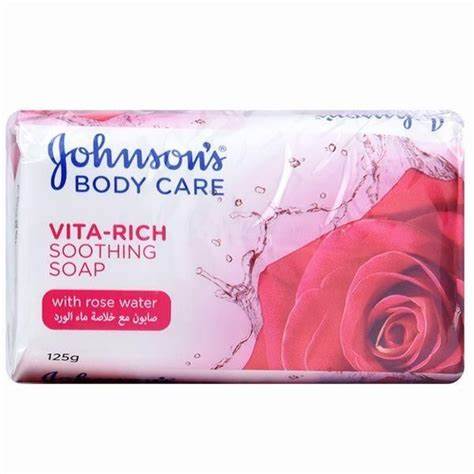 Johnsons SF Soap Bar VR Rose 125g