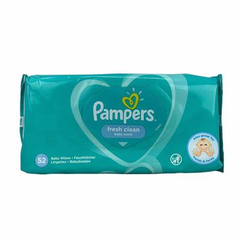 Pampers BABY WIPES FRESH CLEAN 52pk