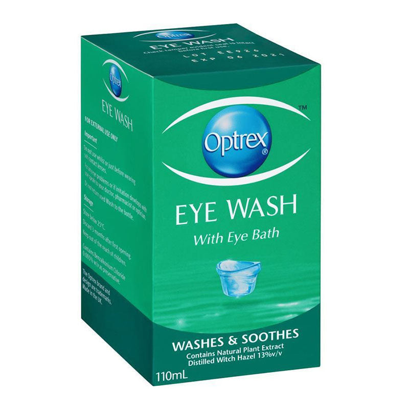 Optrex Eye Wash with Bath 110ml