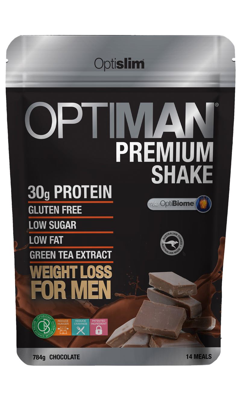 OptiMan Premium Shake Chocolate 784g