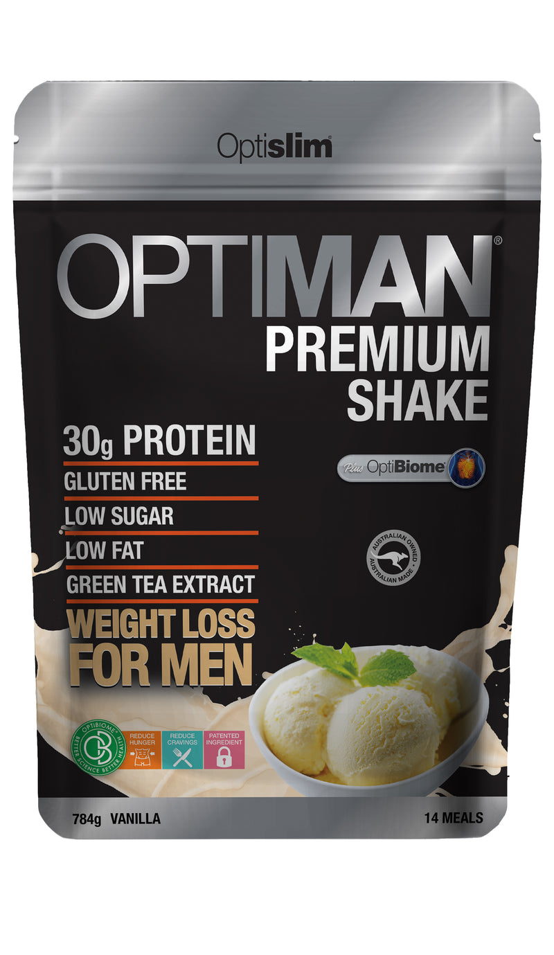 OptiMan Premium Shake Vanilla 784g