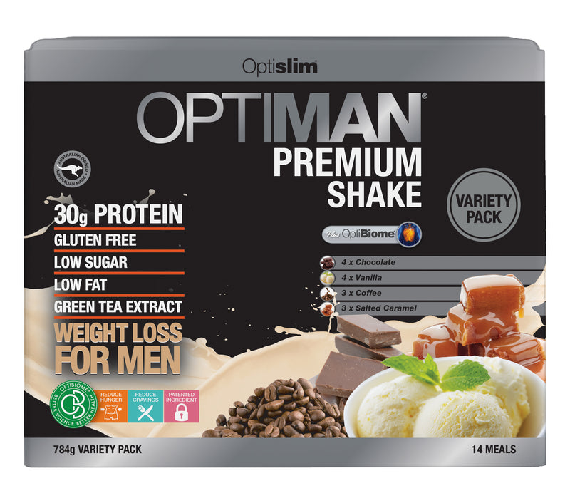 OptiMan Premium Shake Variety 14x56g