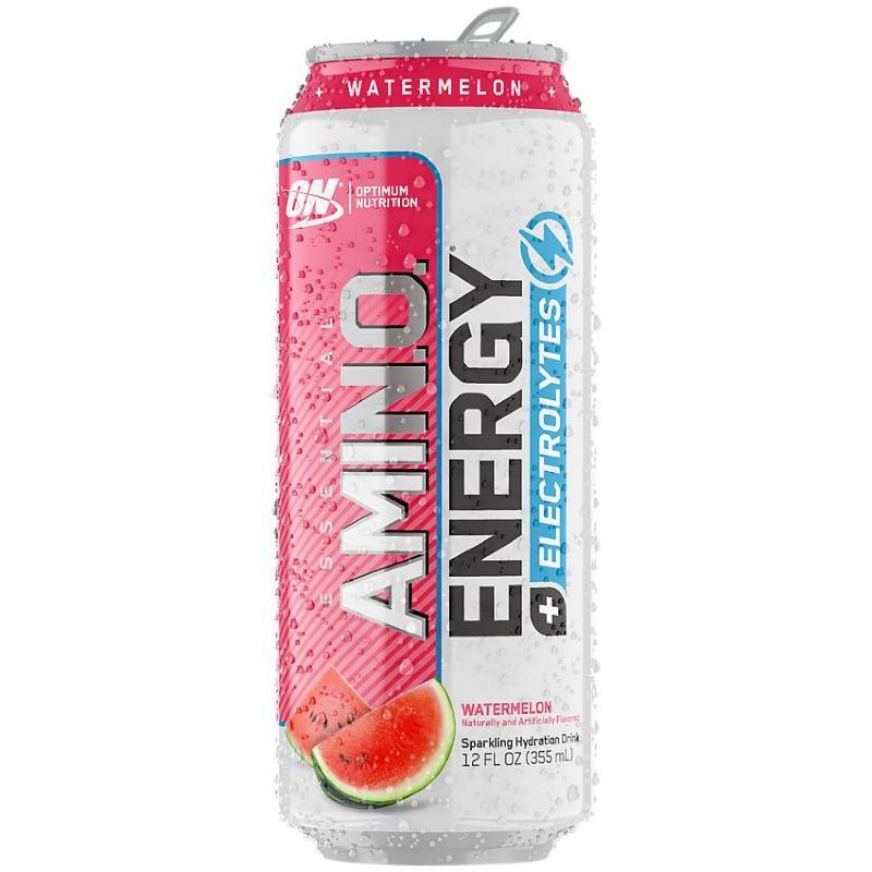 Optimum Nutrition Amino Energy + Electrolytes Sparkling Watermelon 355ml NZ - Bargain Chemist