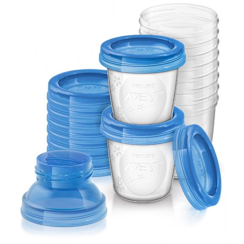 Philips Avent Milk Storage Cups 180ml 10 Pack
