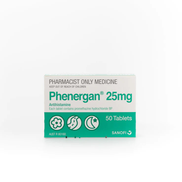 Phenergan Tablets 25mg 50 Tablets Limit 1 per customer