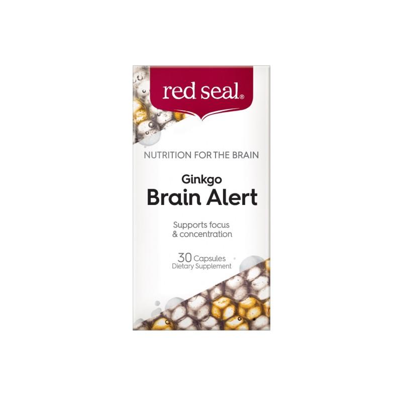 Red Seal Ginkgo Brain Alert 30 Capsules