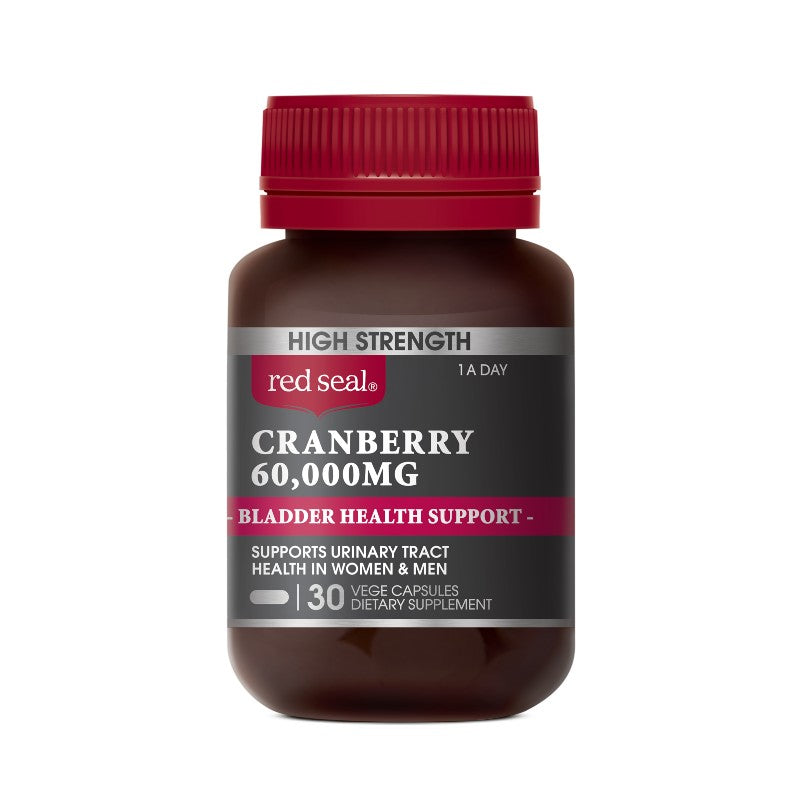 Red Seal High Strength Cranberry 60000mg 30 Capsules