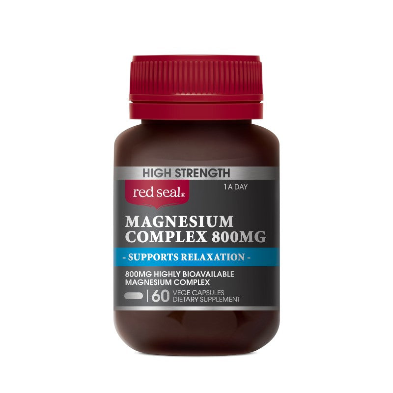 Red Seal High Strength Magnesium Complex 800mg 60 Capsules