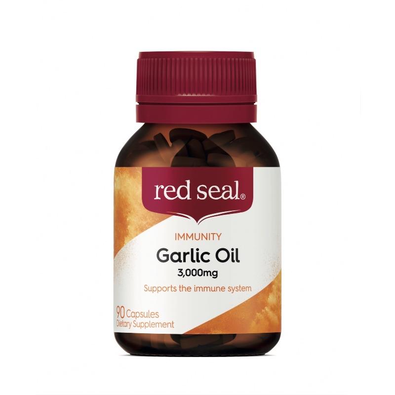 Red Seal Garlic Oil 3000Mg 90 Capsules