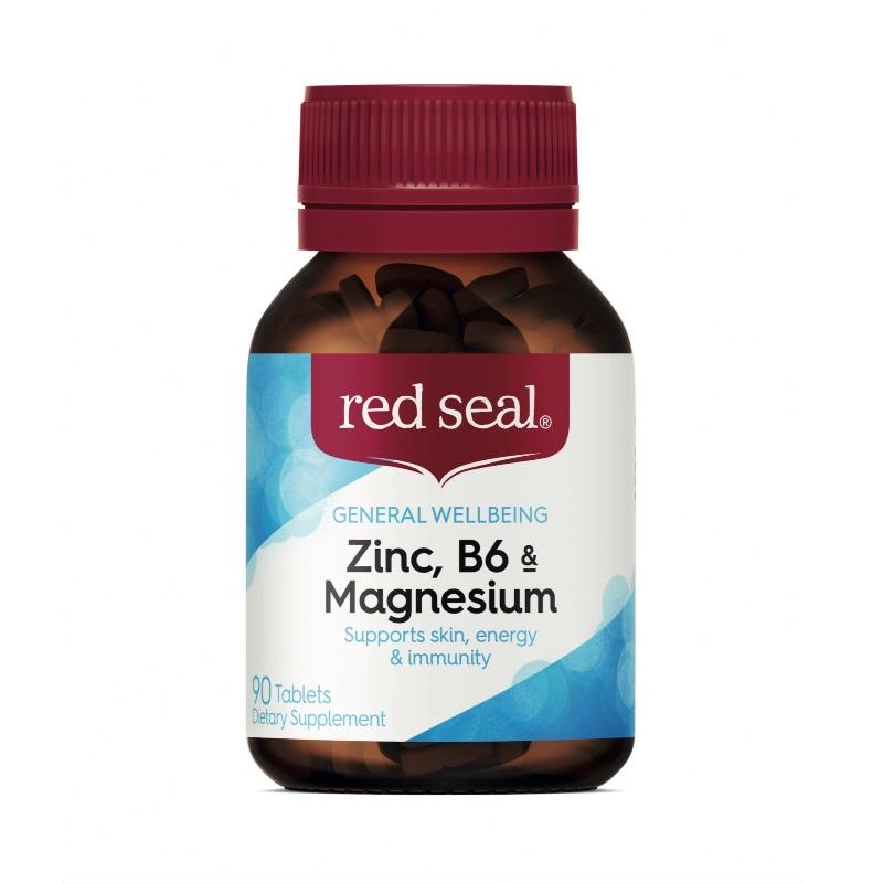 Red Seal Zinc, B6 & Magnesium 90 Tablets