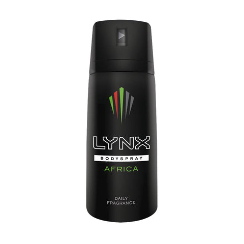 Lynx Men Body Spray Aerosol Deodorant Africa 155ml