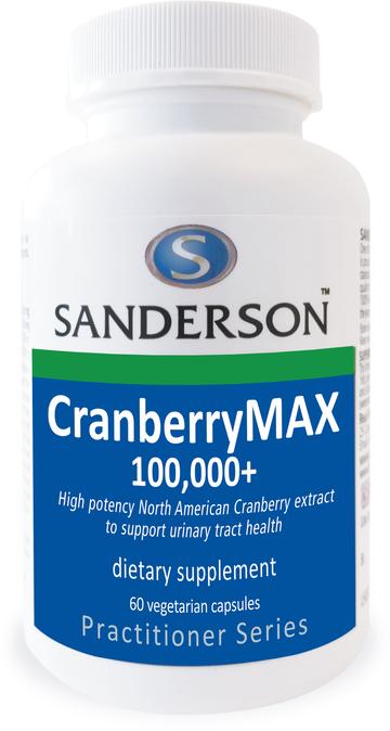 Sanderson Cranberry Max 100000+ 60 Capsules