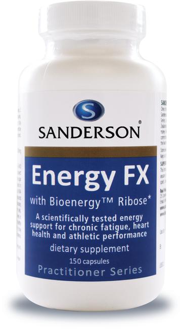 Sanderson Energy FX 800mg 150 Capsules