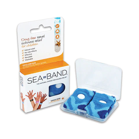 SEA BAND Camo Blue Child/Small Adult 1pair