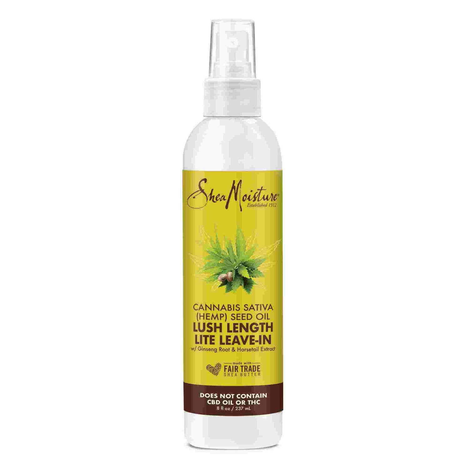 Shea Moisture Canabis Sativa & Hemp Seed Oil  Lush Length Lite Leave-In 237ml