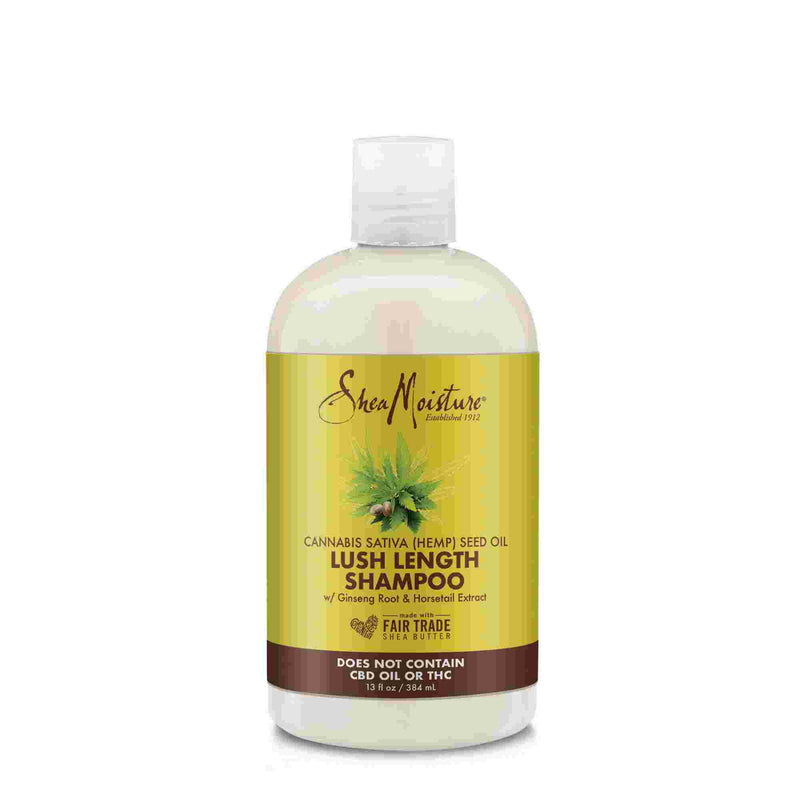 Shea Moisture Cannabis Sativa & Hemp Seed Oil Lush Length Shampoo 384ml