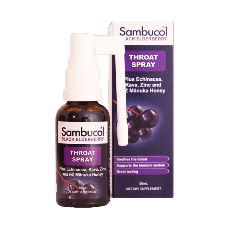 Sambucol Soothing Throat Spray 30ml