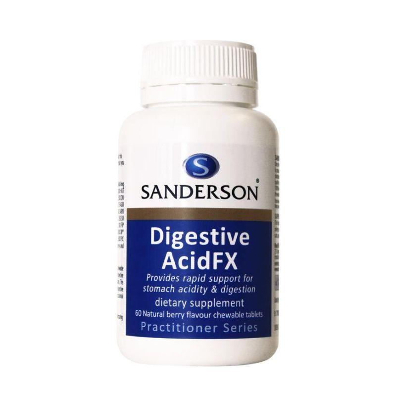 SANDERSON Digestive Acid FX Chewable 60 Tablets NZ - Bargain Chemist