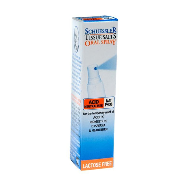 Schuessler Tissue Salts Nat Phos Acid Neutraliser Oral Spray 30ml NZ - Bargain Chemist
