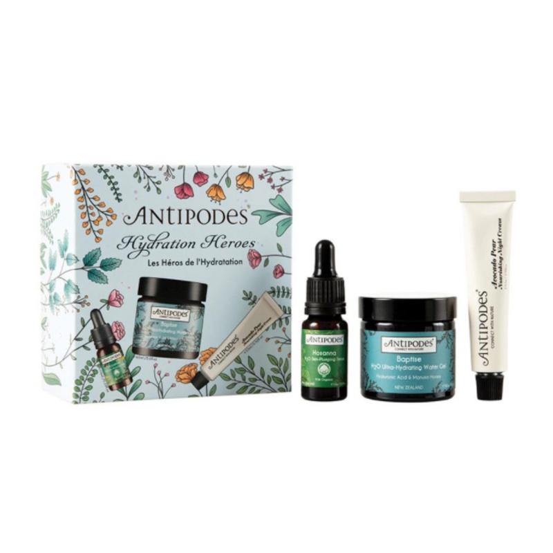 Antipodes Hydration Heroes Gift Pack Xmas20 NZ - Bargain Chemist