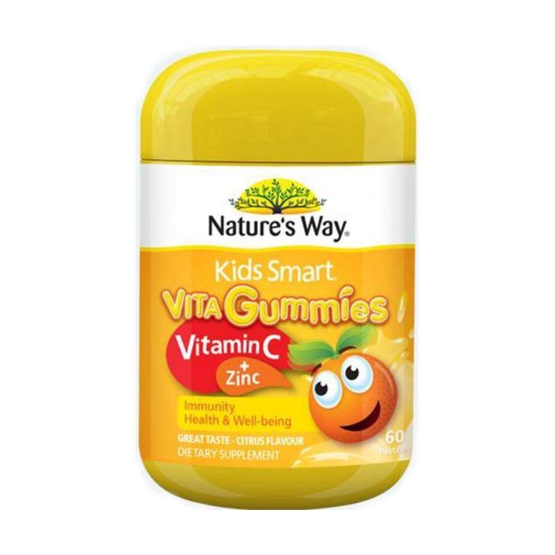 Nature's Way Kids Smart VitaGummies Vitamin C Plus Zinc 60 Gummies NZ - Bargain Chemist