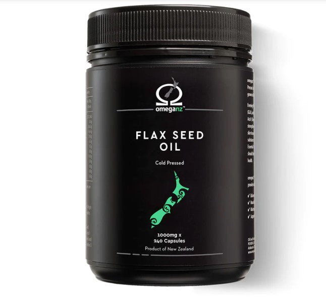 Omega NZ Flax Seed Oil 1000mg 240cap