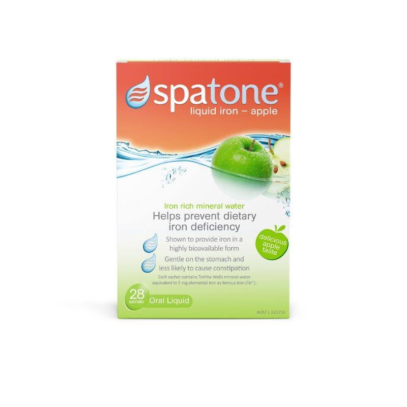 Spatone Liquid Iron Apple 28 Sachets NZ - Bargain Chemist