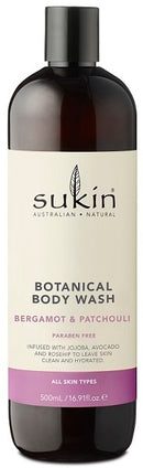 SUKIN Body Wash Berg&Patch 500ml