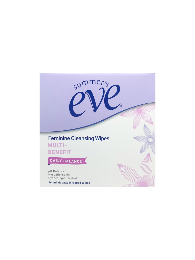 Summer's Eve Daily Freshness Intimate Cleansing Wipes 16 Pack