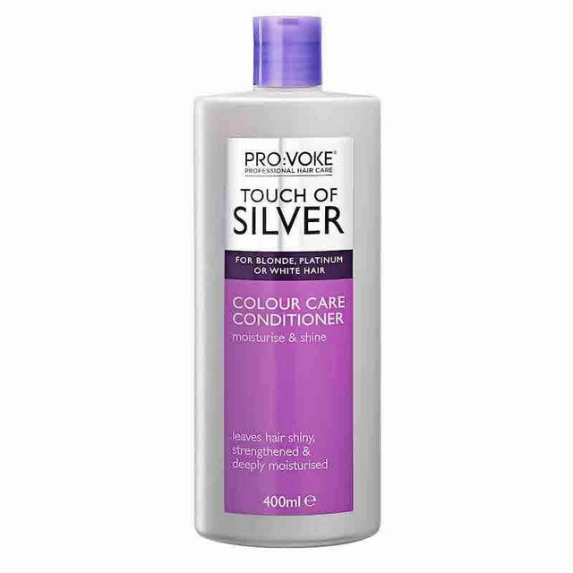 PROVOKE Touch Of Silver Colour Care Conditioner 400ml NZ - Bargain Chemist