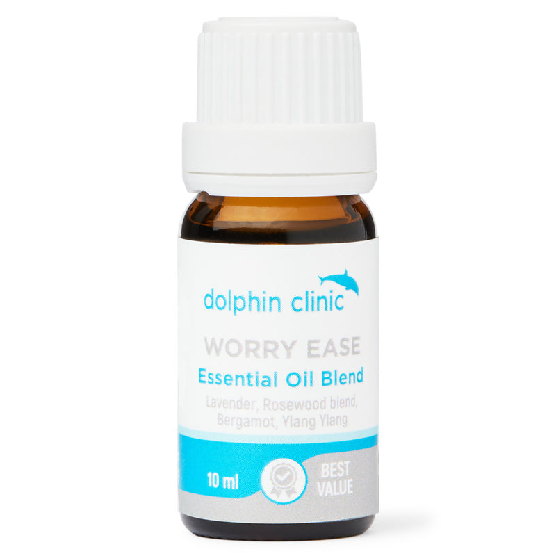 Worry Ease Dolphin Clinic Essential Oil Blend 10ml
