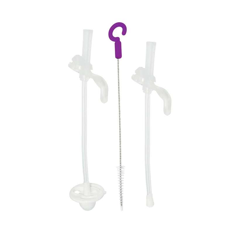 b.box Sippy Cup V2 Replacement Straw and Cleaner Pack