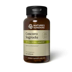 Nature's Sunshine Cascara Sagrada 100 Capsules NZ - Bargain Chemist