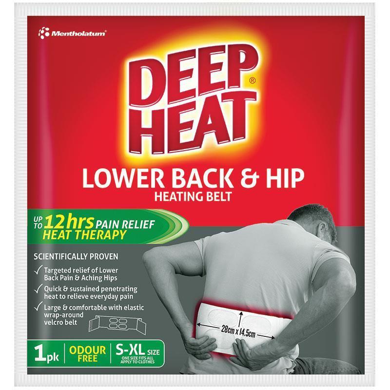 Deep Heat Lower Back & Hip Belt 1 Pack