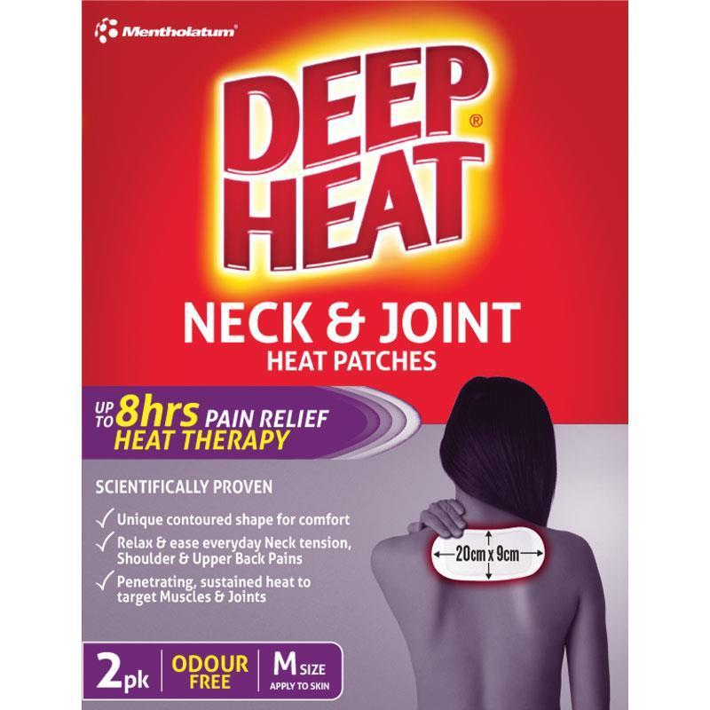 Deep Heat Neck & Joints Heat Patches 2 Pack