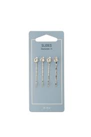 Mae. Slides Diamante 4 Pack