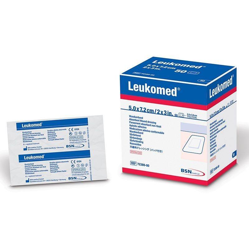 Leukomed Dressing White 5cm x 7.2cm NZ - Bargain Chemist