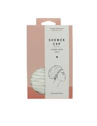 Simply Essential Everyday Spa Shower Cap Ivory