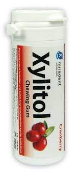 Miradent Xylitol Cranberry Gum 30 Pieces