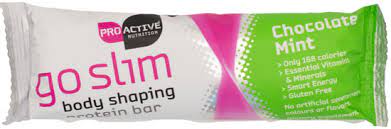 Nothing Naughty Go Slim Protein Bar Mint 44g