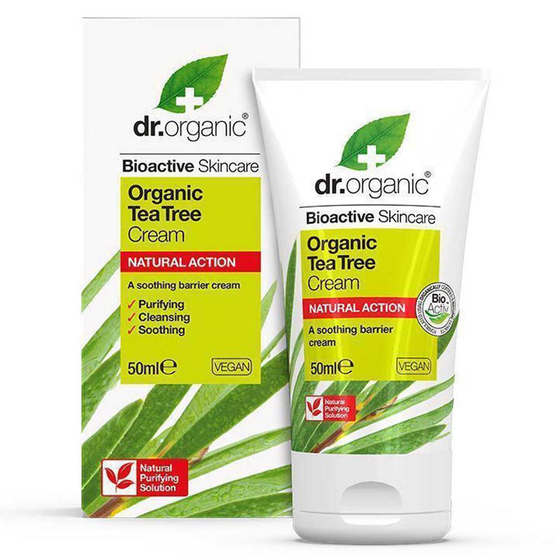 Dr. Organic Tea Tree Antiseptic Cream 50ml