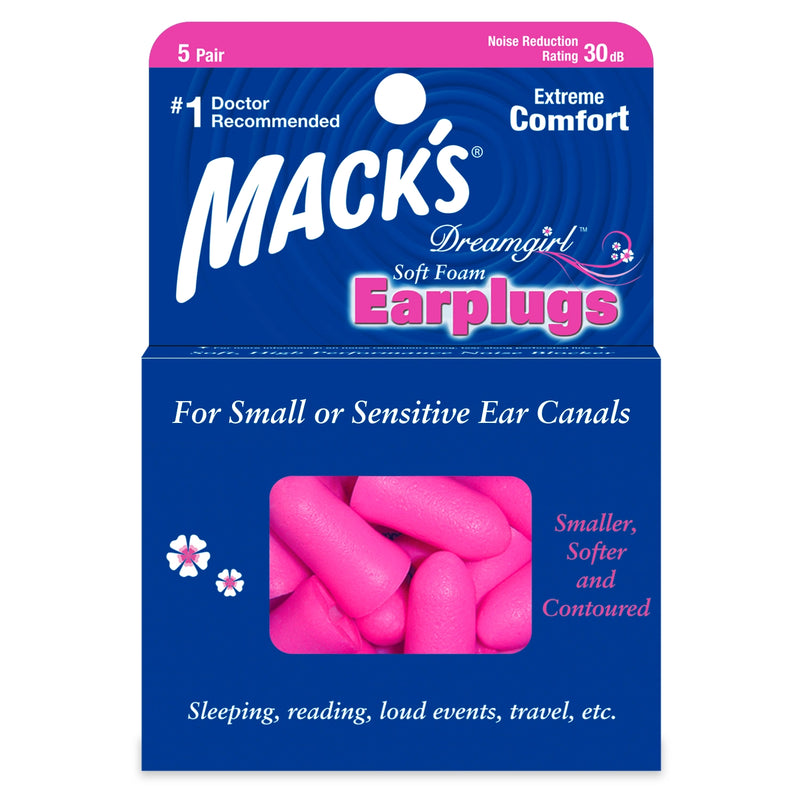 Mack's Dream Girl Snore Blocker 5 Pairs