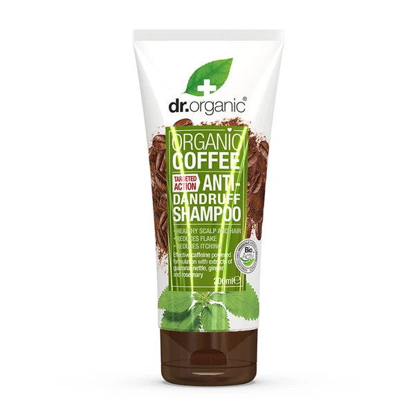 Dr. Organic Coffee Anti Dandruff Shampoo 200ml