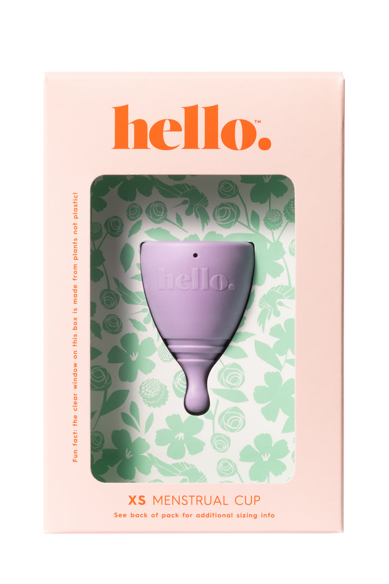 Hello. Cup Menstrual Cup XS Lilac