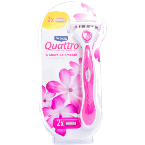 Schick Quattro Women Razor + 2 KIT