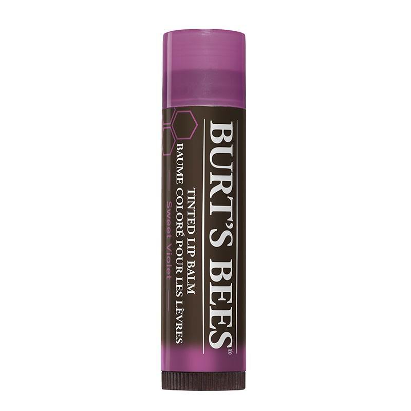 BURT'S BEES Tinted Lip Balm Sweet Violet NZ - Bargain Chemist